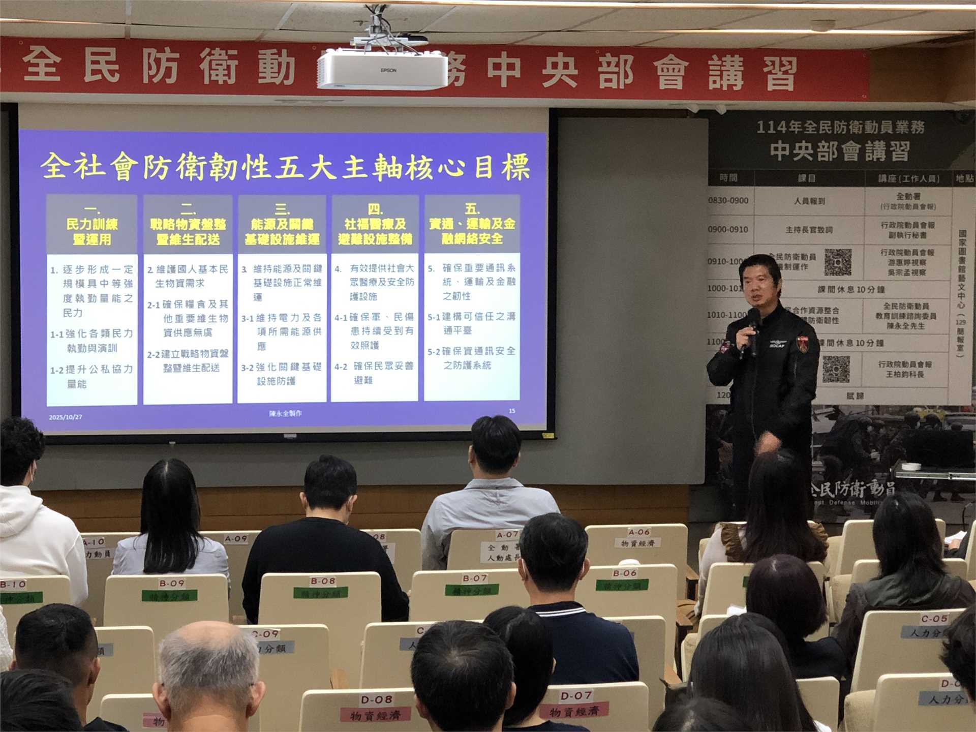 Advisory Committee Member for All-out Defense Mobilization Education and Training, All-out Defense Mobilization Agency